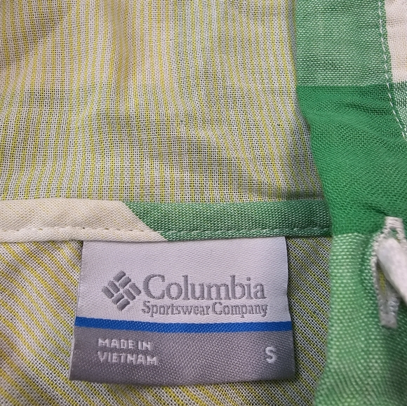 Columbia Oregon Ducks Long Sleeve Plaid Shirt Size S - Picture 5 of 7